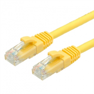 Cablu de retea RJ45 cat. 6A UTP 3m Galben, Value 21.99.1433